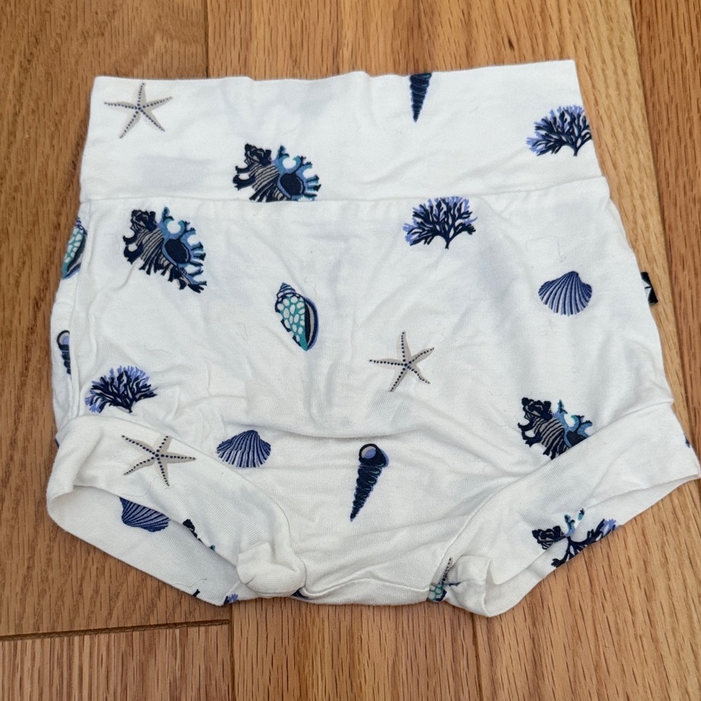 Toddler Seashell Print Bummies